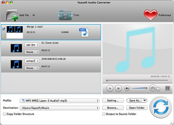 switch audio file converter mac